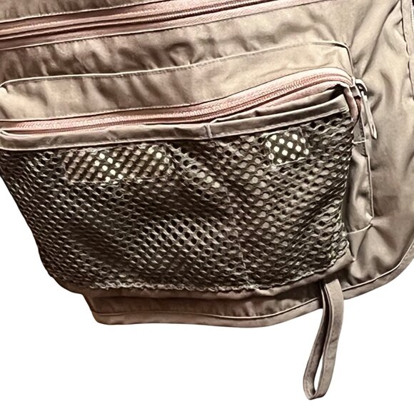 Orvis Mens Khaki Fly Fishing‎ Vest Multiple Pockets & Mesh Accents Large - Picture 4 of 10